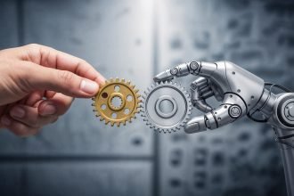 human-hand-passing-gear-robotic-hand